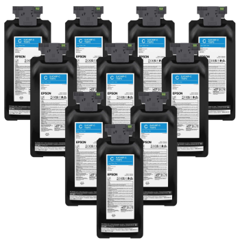 Epson C8000 Tintenkartuschen Cyan 10er Set